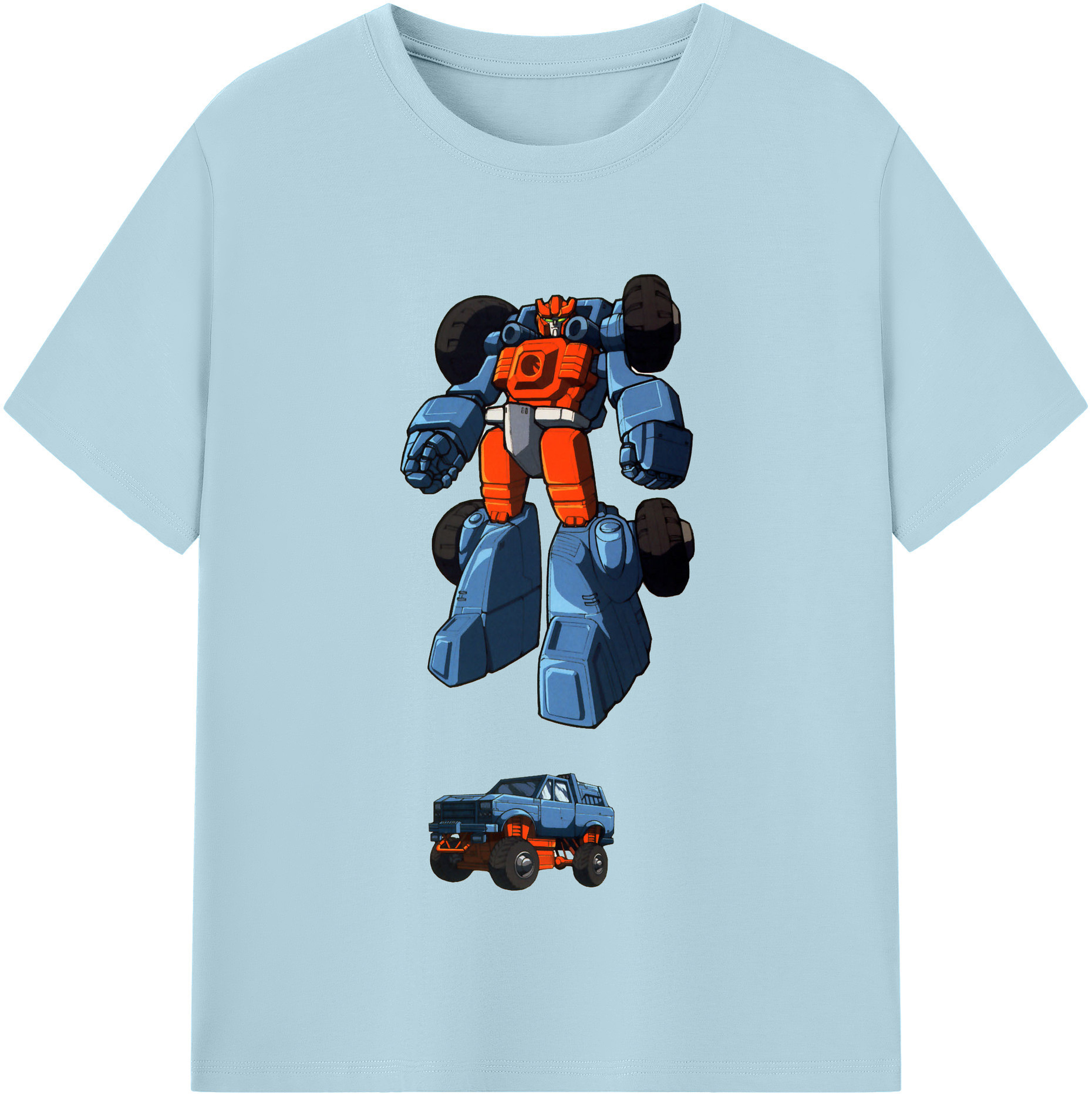 （画像用）  綿100％半袖Tシャツ（フロントプリント）